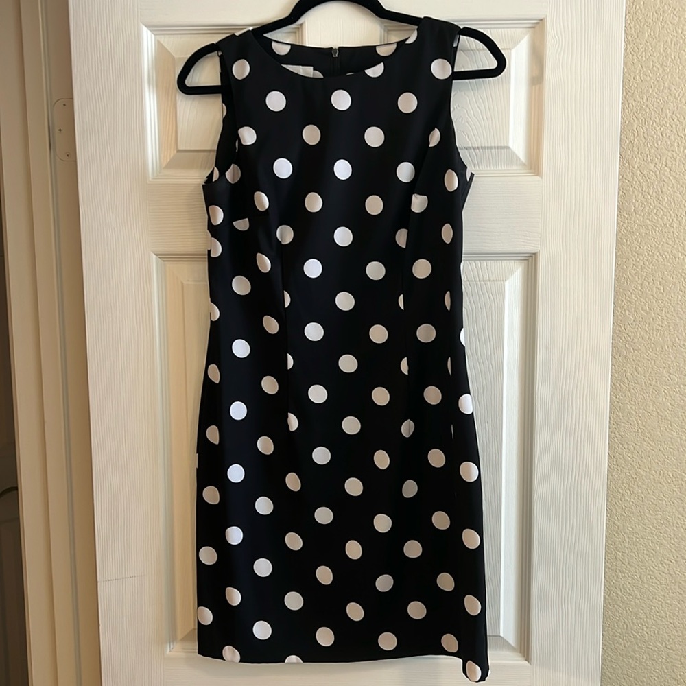 Alex limited polka dot sheath dress